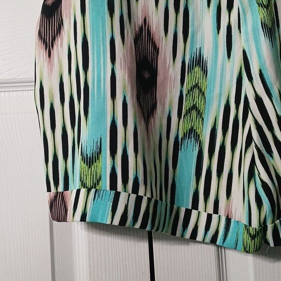 Jennifer Lopez multicolor shorts Sz 14 EUC - Picture 8 of 9